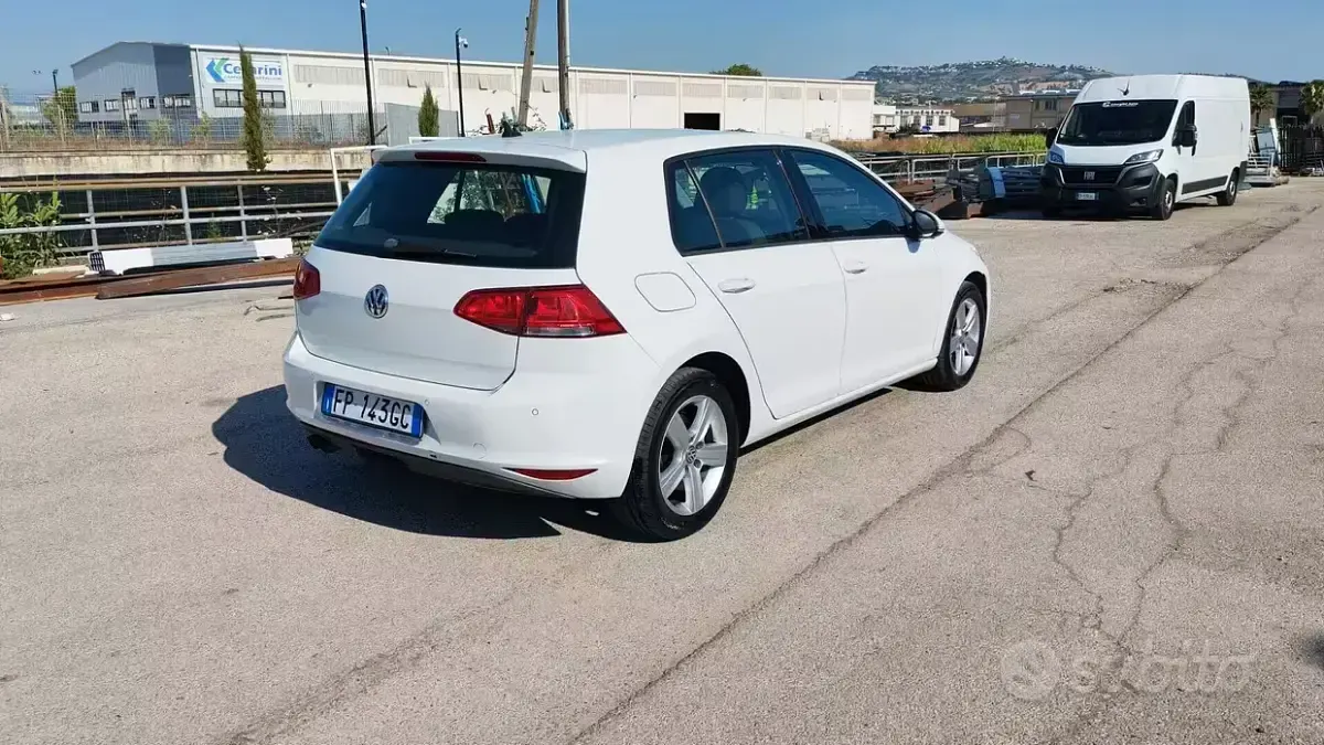 Usata VW Golf VII Highline 150 CV (110 kW) 2014 Bianco Berlina