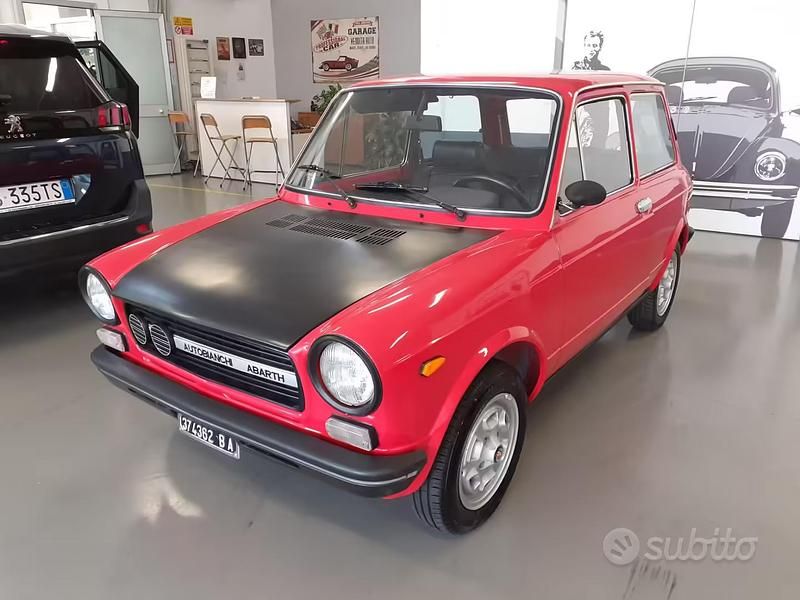 Usata Autobianchi A112 58 CV (42 kW) 1970 Rosso Utilitaria