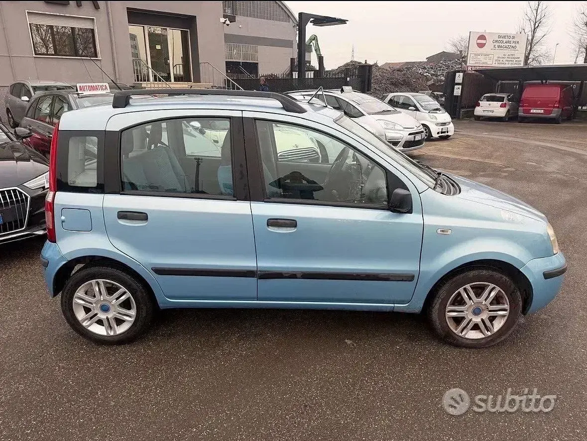 Usata Fiat Panda Dynamic 69 CV (50 kW) 2005 Bluazzurro Utilitaria