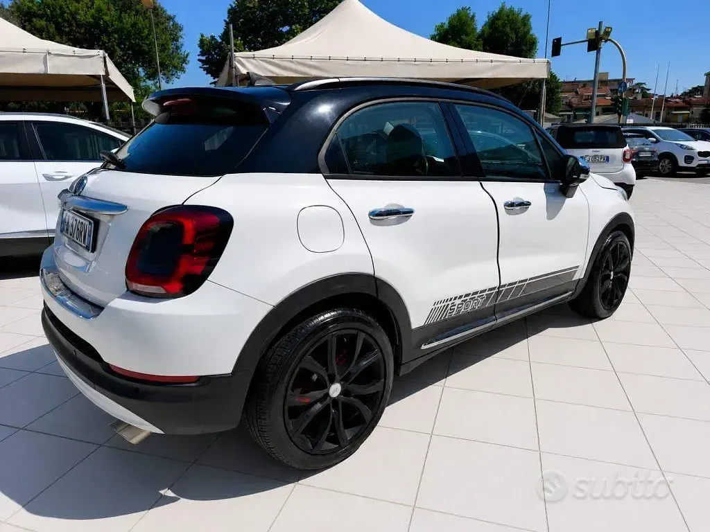 Usata Fiat 500X Sport 95 CV (69 kW) 2015 Bianco SUV