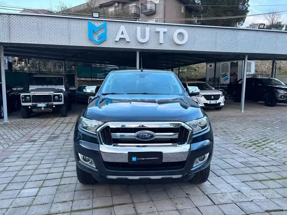 Usata Ford Ranger 160 CV (117 kW) 2018 Nero Pick-up