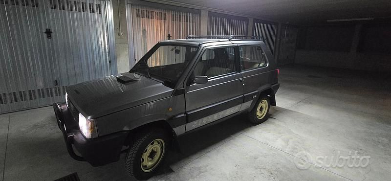 Usata Fiat Panda 4x4 1987 Grigio Utilitaria