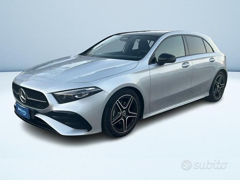 Usata Mercedes A180 Advanced Plus 116 CV (85 kW) 2025 Argento Berlina