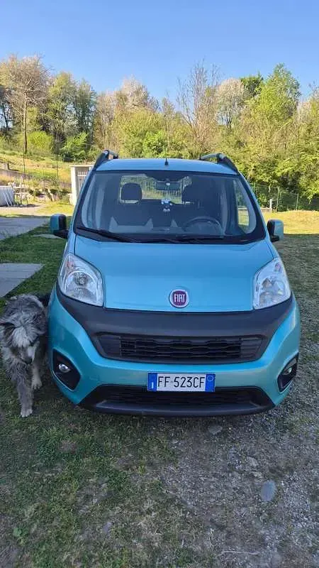 Usata Fiat Qubo Lounge 80 CV (58 kW) 2016 Verde Monovolume