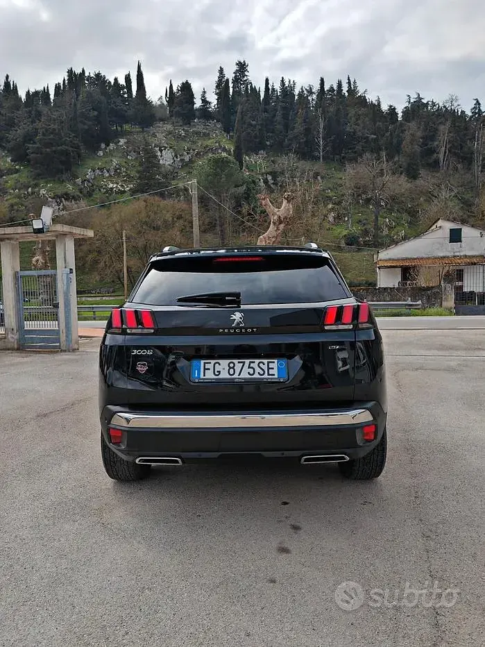 Usata Peugeot 3008 GT-line 120 CV (88 kW) 2017 Grigio SUV