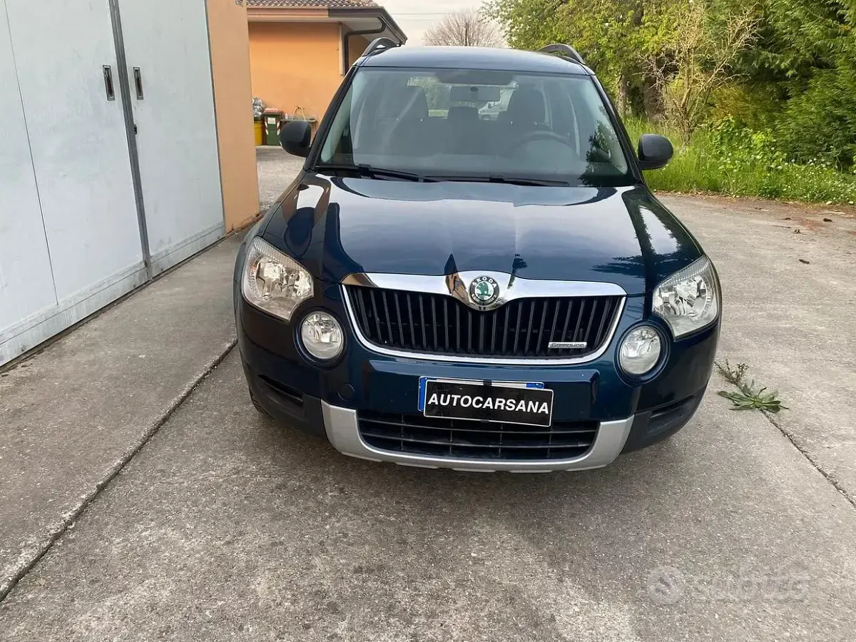 Brugt Skoda Yeti 105 HK (77 kW) 2013 Blå SUV
