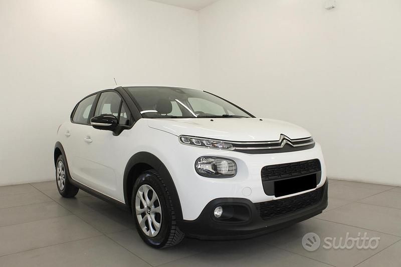 Usata Citroën C3 Feel 83 CV (61 kW) 2020 Bianco Utilitaria