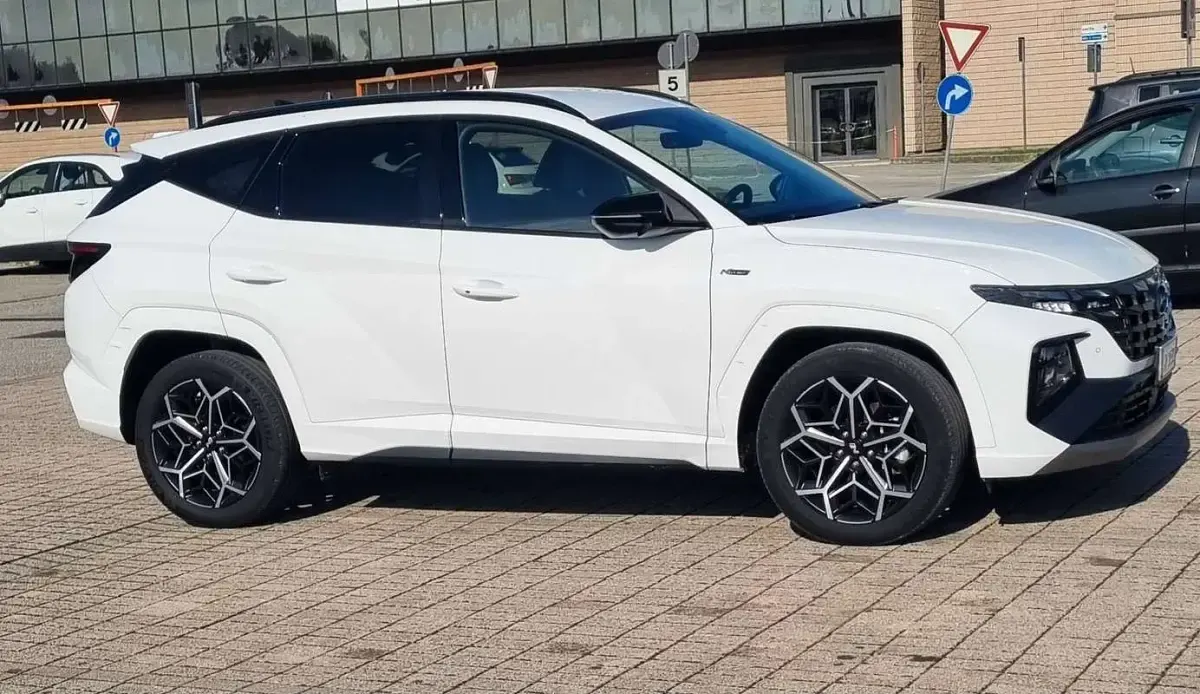 Usata Hyundai Tucson N Line 179 CV (131 kW) 2023 Bianco SUV