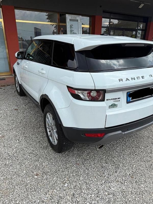 Usata Land Rover Range Rover evoque Pure 150 CV (110 kW) 2013 Bianco SUV