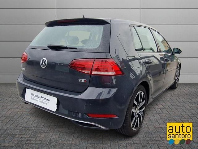 Usata VW Golf VII Highline 125 CV (91 kW) 2017 Grigio scuro