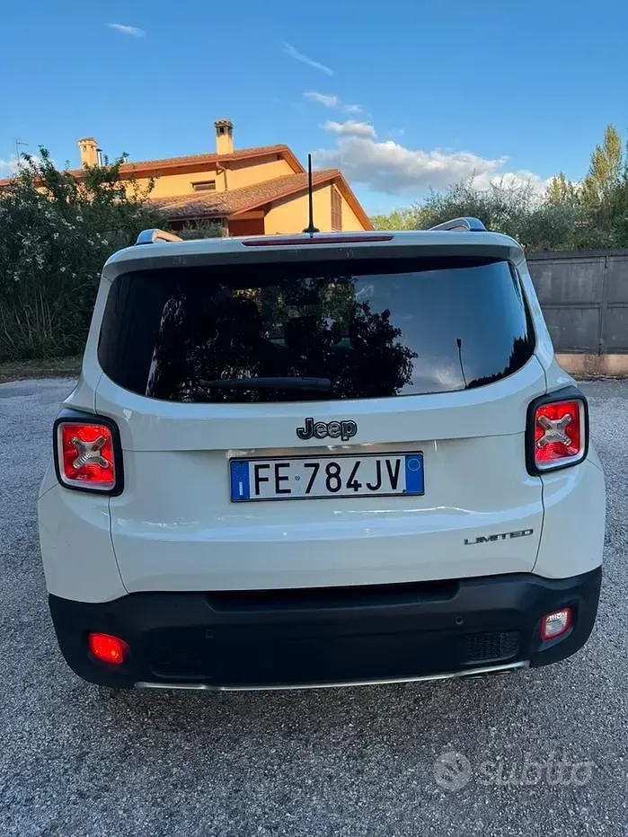 Usata Jeep Renegade 120 CV (88 kW) 2016 Bianco SUV