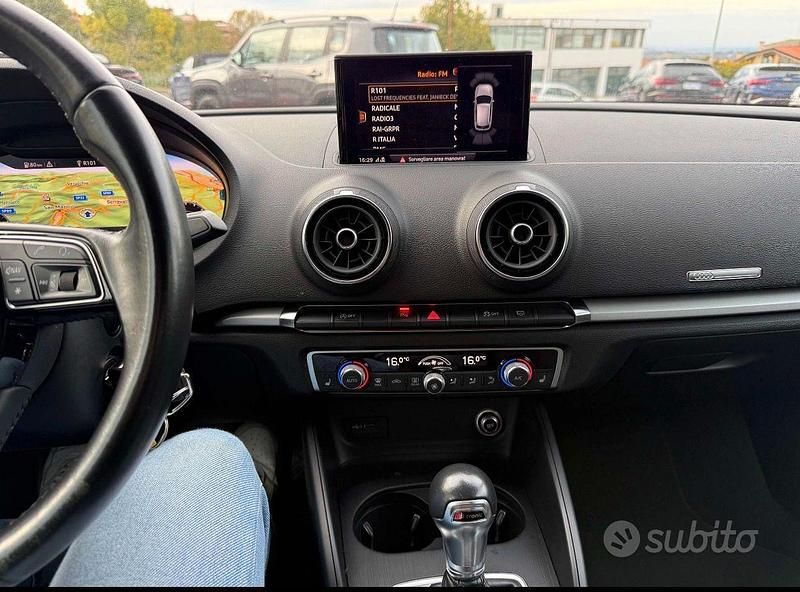 Usata Audi A3 Comfort 2018 Nero Berlina