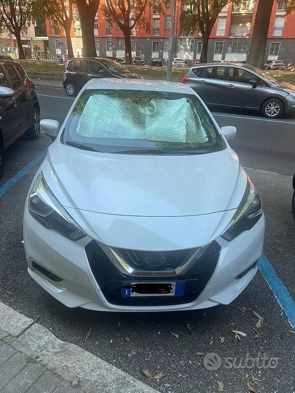 Usata Nissan Micra 80 CV (58 kW) 2018 Bianco Utilitaria