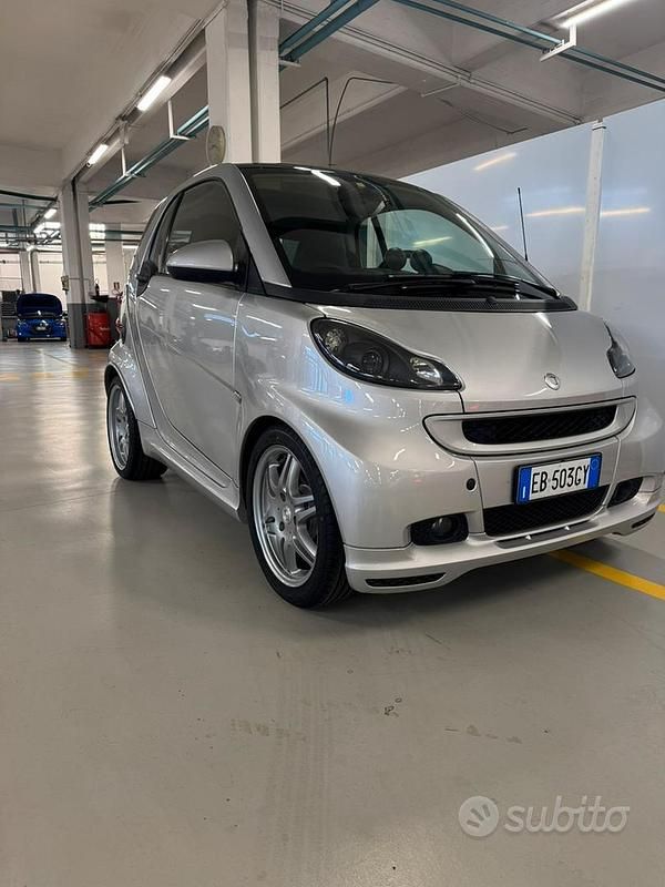 Usata Smart ForTwo Coupé Brabus 98 CV (72 kW) 2010 Grigio Coupé
