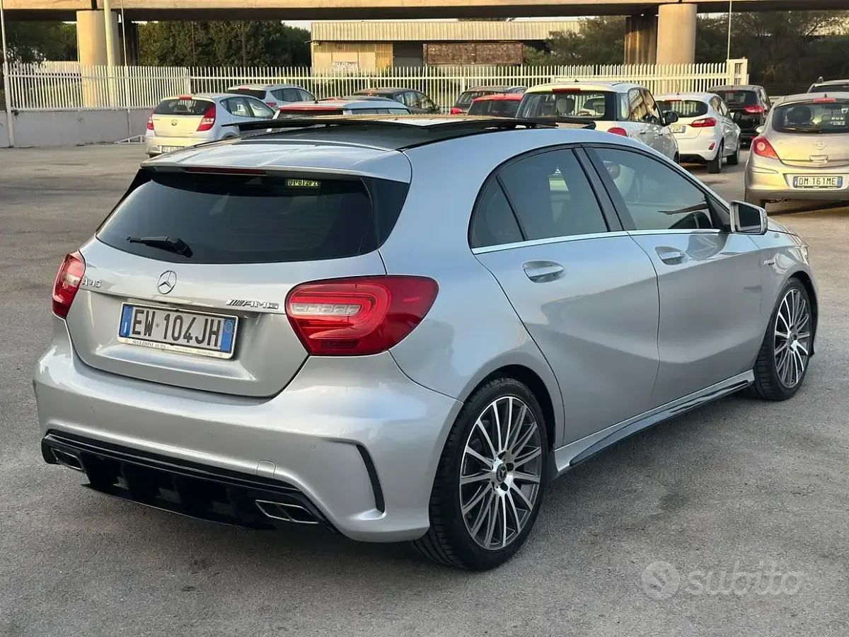 Usata Mercedes A45 AMG AMG Edition 1 360 CV (264 kW) 2014 Grigio Utilitaria