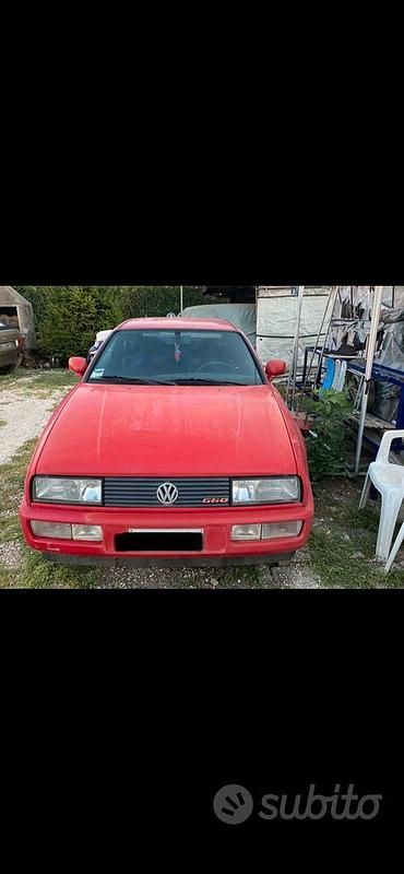 Usata VW Corrado 136 CV (100 kW) 1991 Rosso Coupé