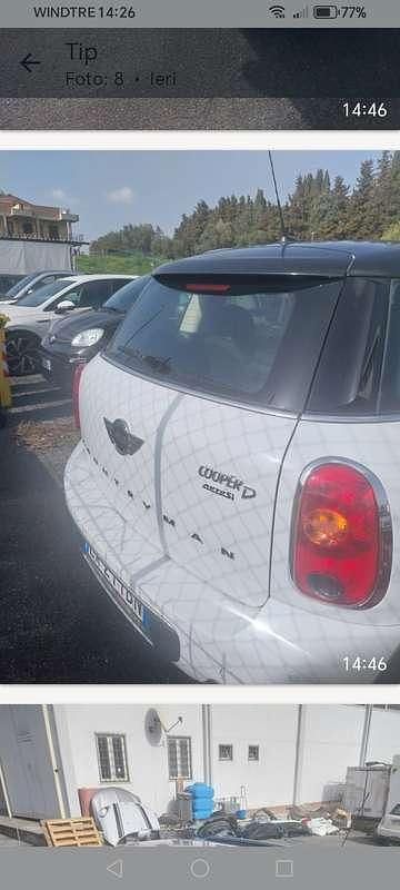 Usata Mini Cooper D Countryman 111 CV (81 kW) 2014 Bianco SUV