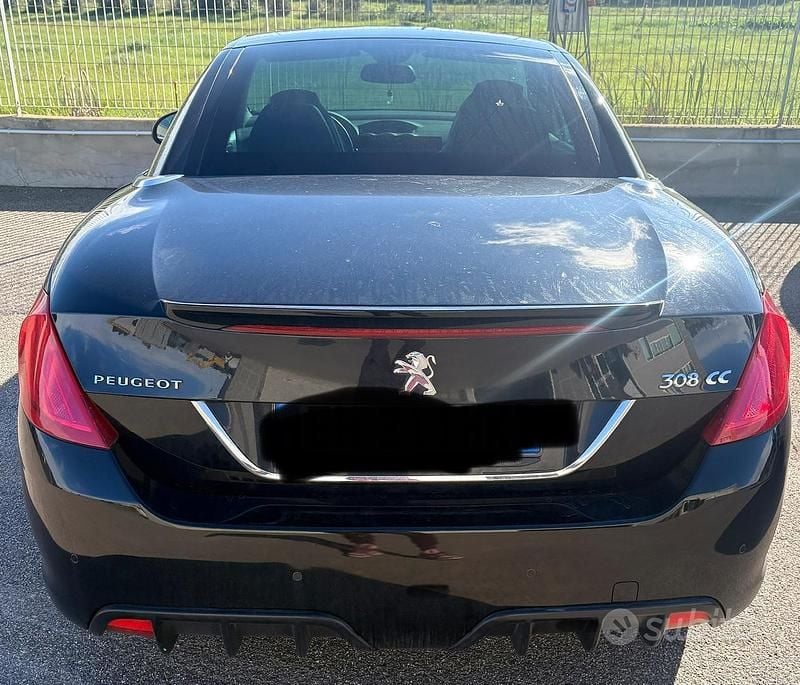 Nero Usata 2011 Peugeot 308 CC Allure Cabrio | 7500 € - Immagine 1/4