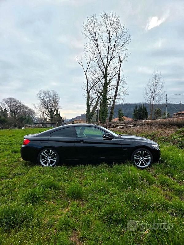 Usata BMW 420 Efficient Dynamics 190 CV (139 kW) 2015 Nero Coupé