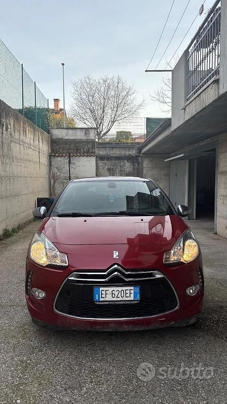 Usata DS Automobiles DS3 155 CV (114 kW) 2011 Rosso