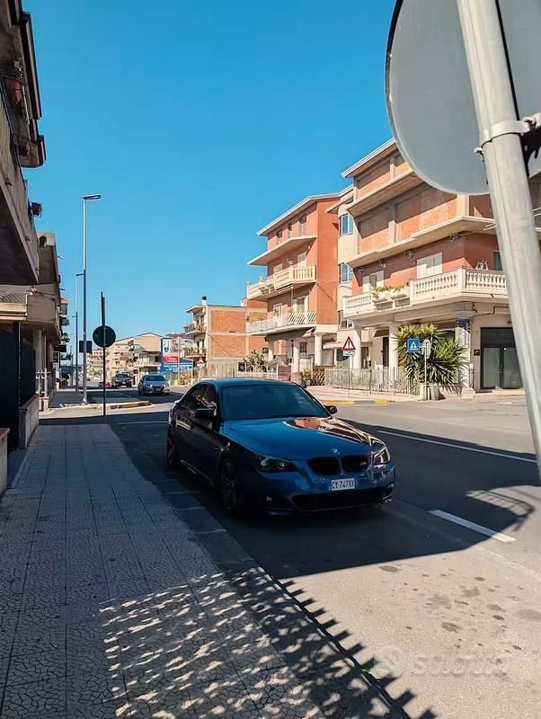 Usata BMW 530 M Sport 2006 Blu Berlina