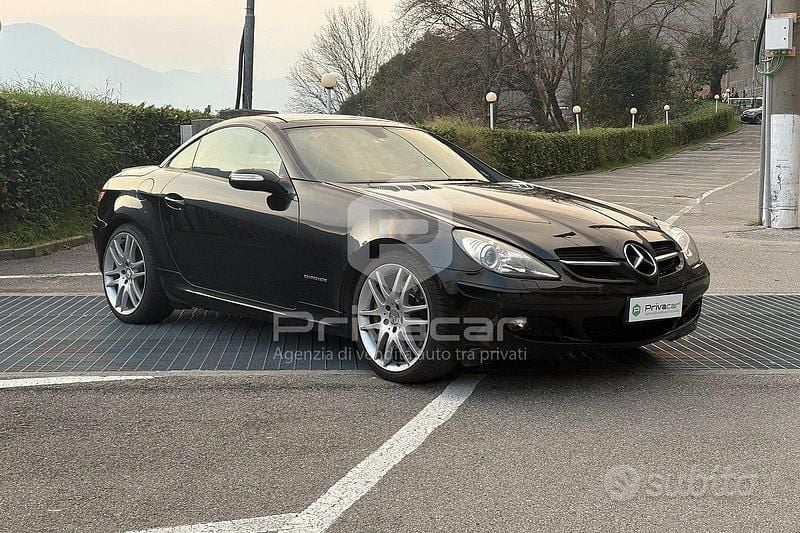 Usata Mercedes SLK200 163 CV (119 kW) 2007 Nero Cabrio