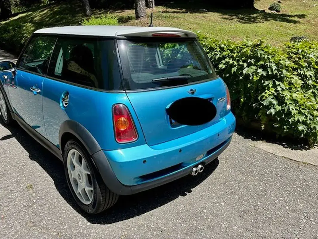 Usata Mini Cooper S 163 CV (119 kW) 2002 Blu/azzurro Utilitaria
