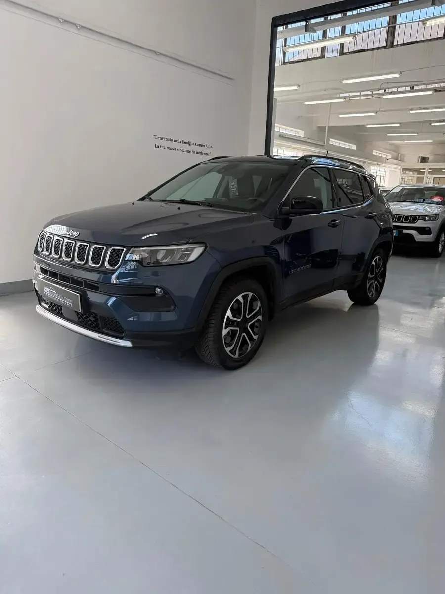 Usata Jeep Compass Limited 130 CV (95 kW) 2023 Blu SUV
