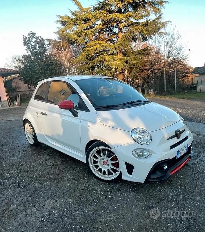 Usata Abarth 595 165 CV (121 kW) 2018 Bianco Berlina