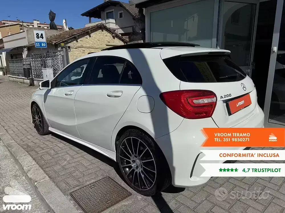 Usata Mercedes A200 Premium 136 CV (100 kW) 2013 Berlina