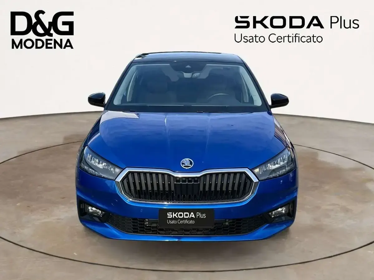 Usata Skoda Fabia 95 CV (69 kW) 2025 Blu/azzurro Utilitaria