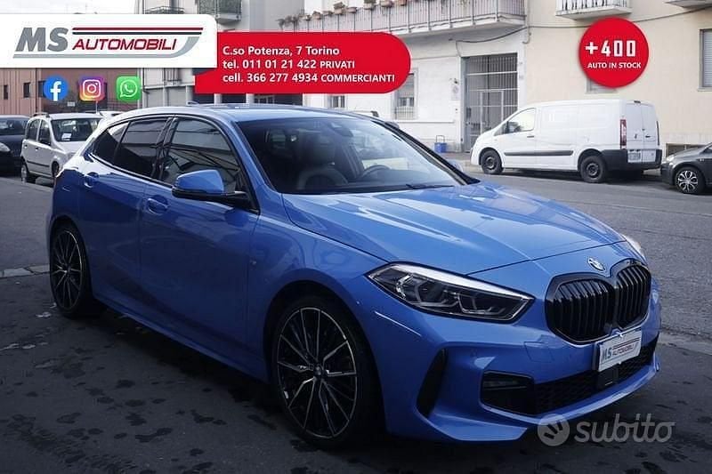 Blu Usata 2021 BMW 118 M Sport Utilitaria | 26.900 € (Buon prezzo) - Immagine 1/4