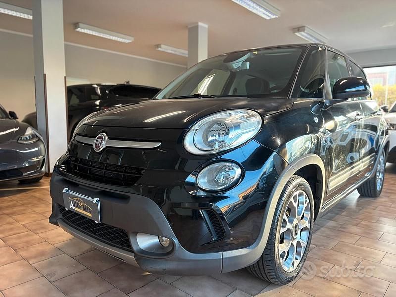 Usata Fiat 500L Trekking 85 CV (62 kW) 2015 Nero Monovolume