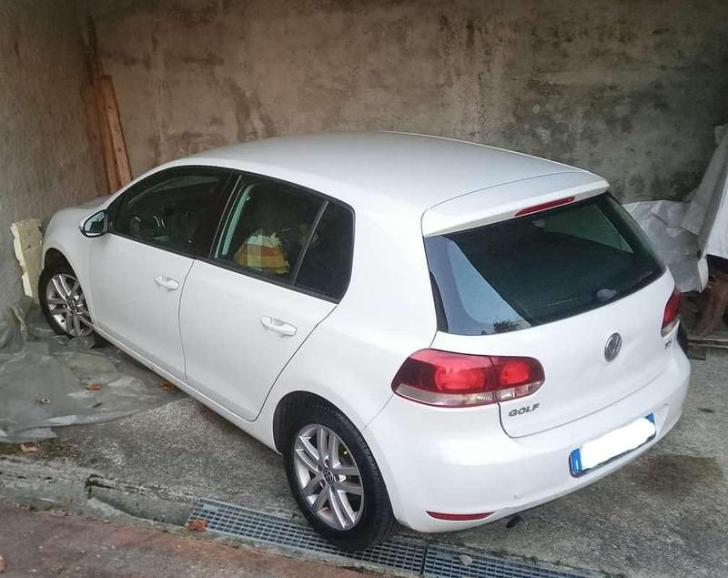 Usata VW Golf VI GTI 105 CV (77 kW) 2010 Bianco Utilitaria