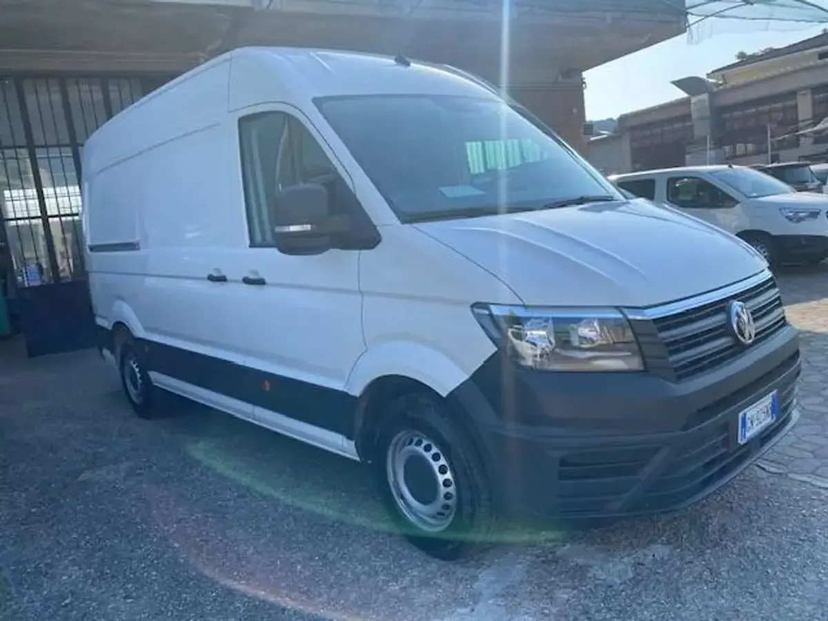 Usata VW Crafter 140 CV (102 kW) 2023 Bianco Furgone