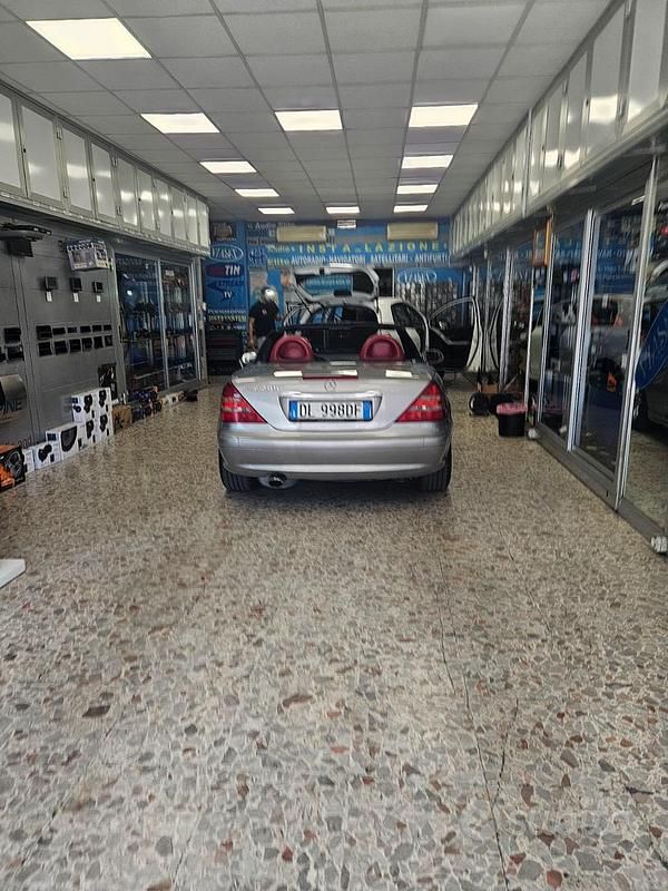 Usata Mercedes SLK200 Edition 2003 Grigio Cabrio