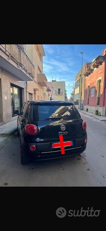 Usata Fiat 500L 95 CV (69 kW) 2016 Nero Monovolume