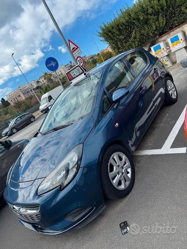 Usata Opel Corsa 95 CV (69 kW) 2016 Blu Utilitaria