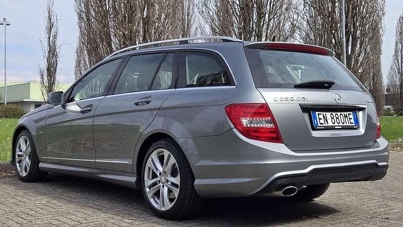 Usata Mercedes C250 204 CV (150 kW) 2012 Argento Station wagon