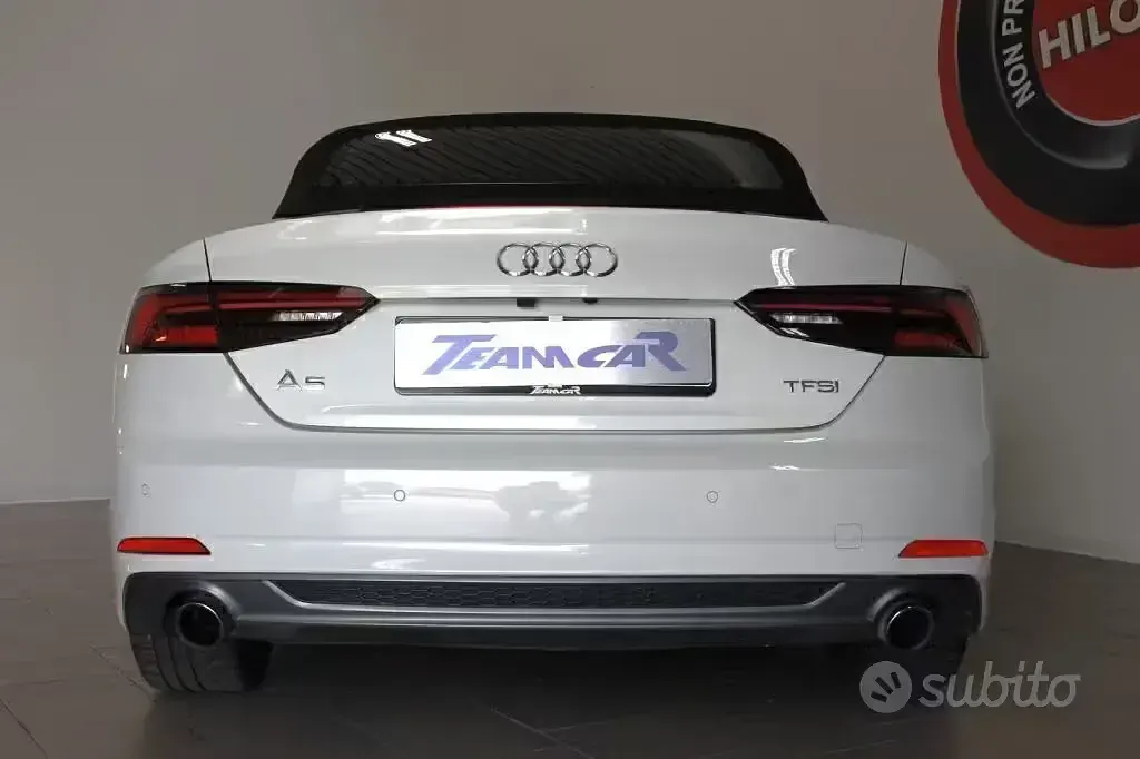Usata Audi A5 S-Line 190 CV (139 kW) 2018 Bianco Coupé