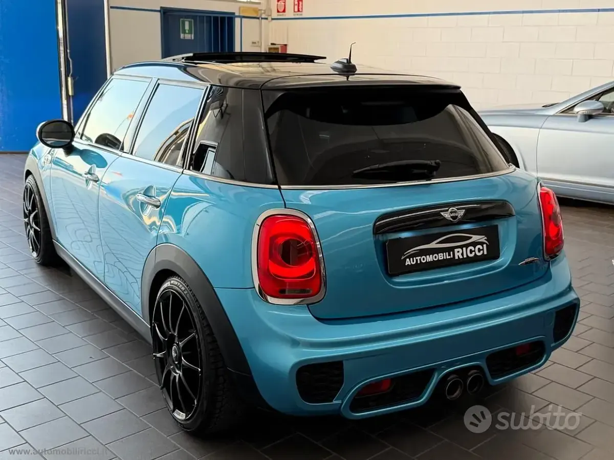 Usata Mini Cooper S 192 CV (141 kW) 2015 Blu/azzurro Utilitaria
