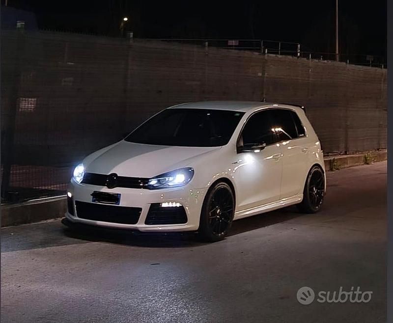 Usata VW Golf VI R-line 2011 Bianco Utilitaria