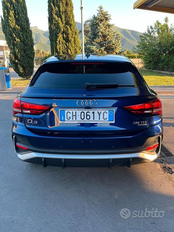 Usata Audi Q3 Sportback S-Line 150 CV (110 kW) 2021 Blu SUV