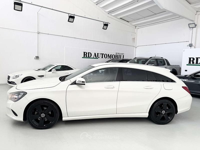 Usata Mercedes CLA200 Shooting Brake Business 136 CV (100 kW) 2017 Bianco Station wagon
