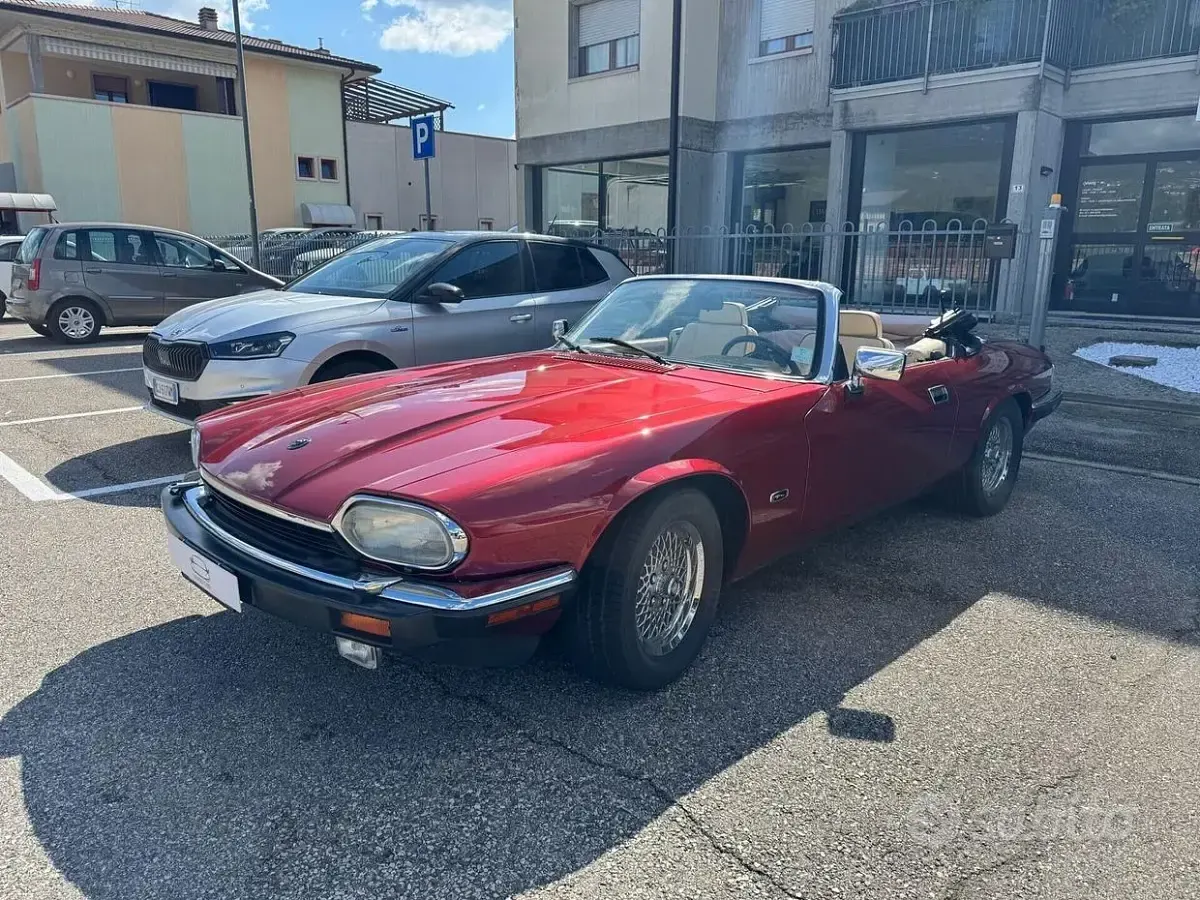 Usata Jaguar XJS S 282 CV (207 kW) 1992 Rosso Cabrio