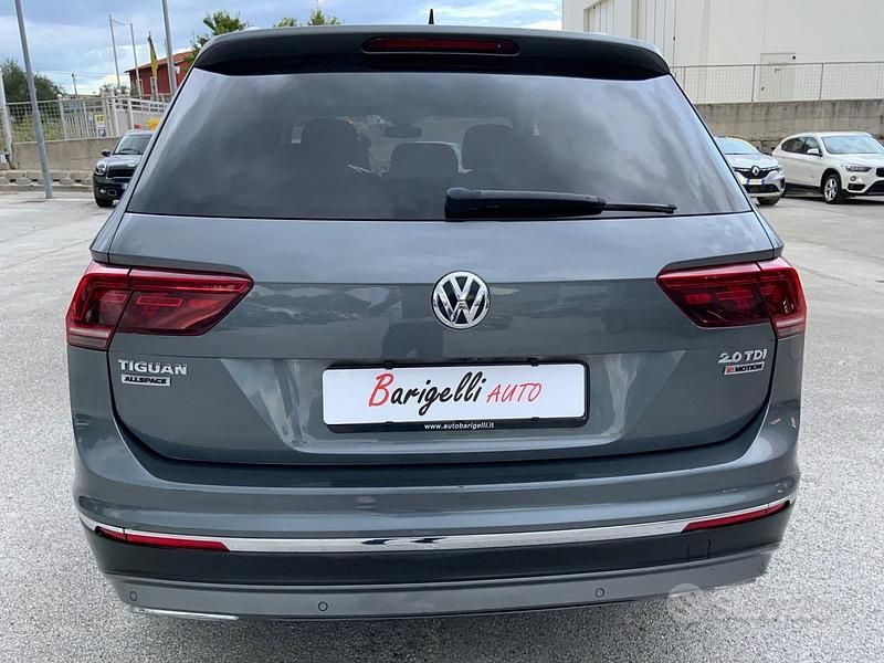 Usata VW Tiguan Allspace Advance 150 CV (110 kW) 2018 Grigio SUV