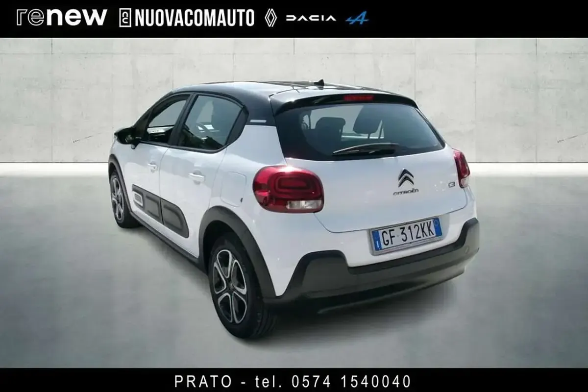 Usata Citroën C3 PureTech 83 CV (61 kW) 2021 Bianco ghiaccio Utilitaria