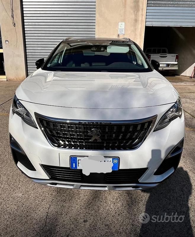 Usata Peugeot 3008 131 CV (96 kW) 2020 Bianco SUV