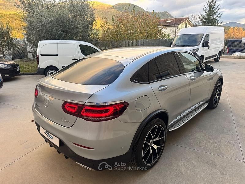 Usata Mercedes GLC220 Premium 194 CV (142 kW) 2020 Argento Coupé