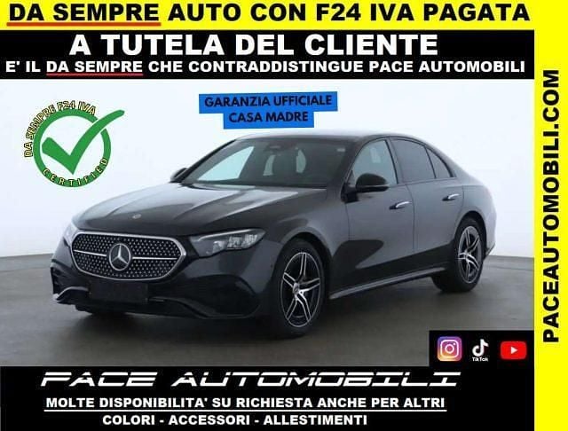 Nero Usata 2024 Mercedes E220 Premium Tre volumi | 51.800 € (Super prezzo) - Immagine 1/1